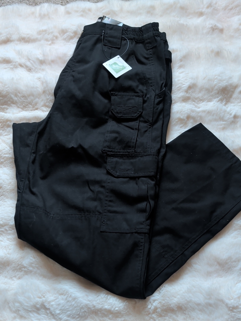 5.11 Tactical Black Men's Taclite Pro Cargo Pants with Multiple Utility Pockets